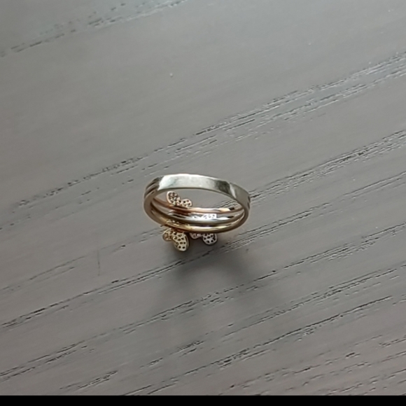 Gold 14k Butterfly Diamond Ring - Picture 4 of 8
